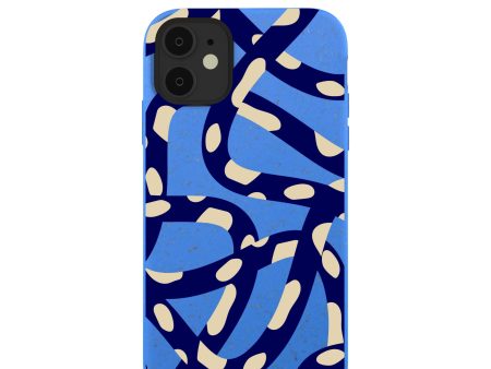 Electric Blue Noodles iPhone 11 Case Supply