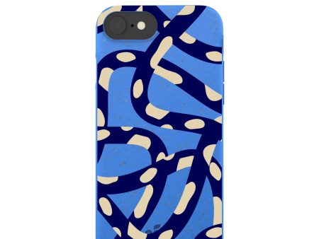 Electric Blue Noodles iPhone 6 6s 7 8 SE Case Sale