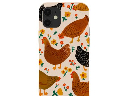 Seashell Chicken Garden iPhone 12 Mini Case Online Hot Sale