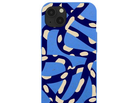 Electric Blue Noodles iPhone 13 Case Online now