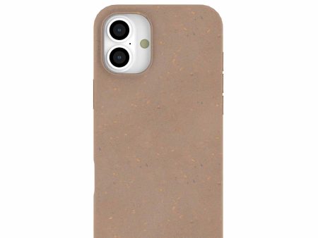 Chocolate Brown iPhone 16 Plus Case Fashion