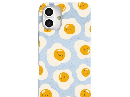 Powder Blue Sunny Side Up iPhone 16 Plus Case Online