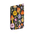 Shrooms and Blooms Black Phone Case Card Holder  For Sale