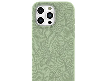 Sage Green Lushy Leaves iPhone 16 Pro Max Case Online Hot Sale