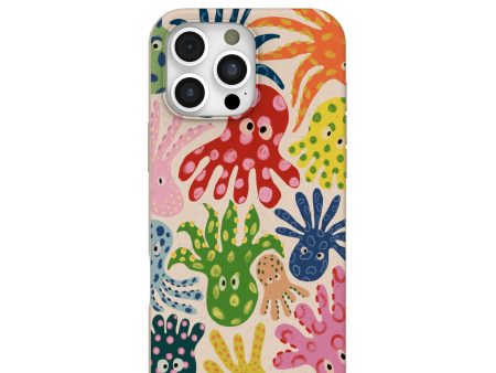 Seashell Octopi iPhone 16 Pro Max Case Cheap