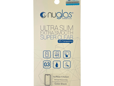 iPhone X   XS   11 pro NuGlas Tempered Glass Protection Screen For Cheap