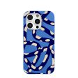 Electric Blue Noodles iPhone 16 Pro Case Online Sale