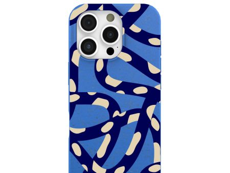 Electric Blue Noodles iPhone 16 Pro Case Online Sale