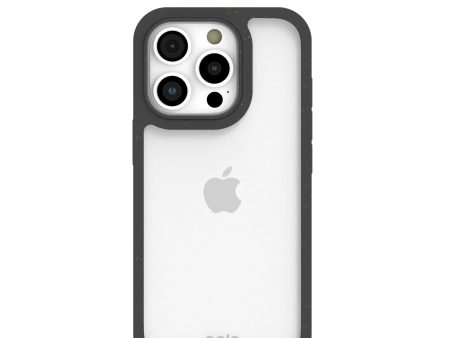 Clear iPhone 16 Pro Case with Black Ridge Hot on Sale