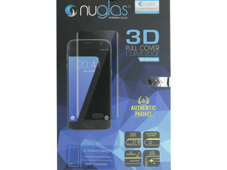 Samsung Galaxy S8 Nuglas Full Coverage 3D Tempered Glass Protection Screen Online now