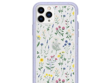 Clear Shadow Blooms iPhone 11 Pro Case With Lavender Ridge Supply