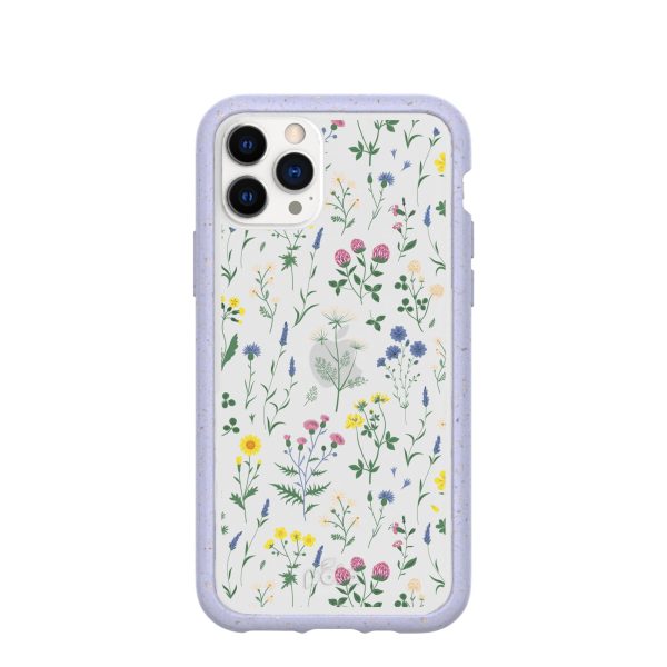 Clear Shadow Blooms iPhone 11 Pro Case With Lavender Ridge Supply