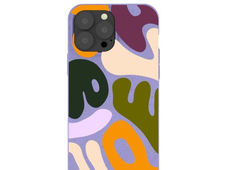 Lavender Alphabet Soup iPhone 13 Pro Max Case Online