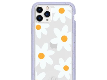 Clear Daisy iPhone 11 Pro Case With Lavender Ridge Fashion