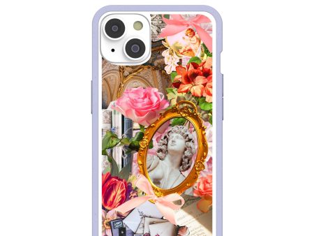 Clear Romanticized iPhone 14 Case With Lavender Ridge Cheap