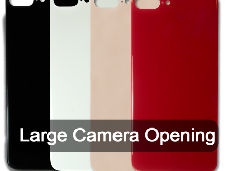 iPhone 8 Plus Rear Glass Cover Replacement with Large Camera Opening Online Sale