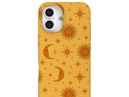 Honey Sun and Moon iPhone 16 Case Discount