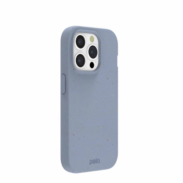 Steel Blue iPhone 15 Pro Case Discount