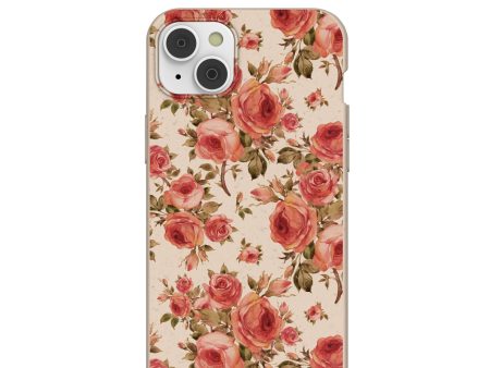 Seashell Rose Garden iPhone 14 Plus Case For Discount