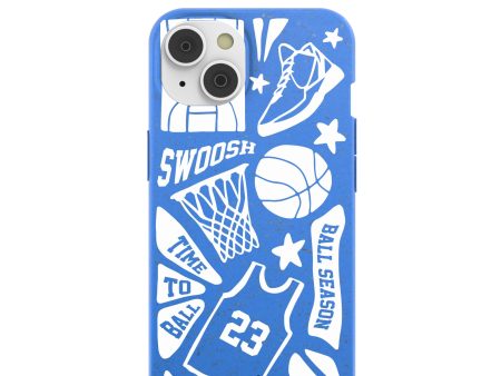 Electric Blue Ball Season iPhone 14 Case Online Sale