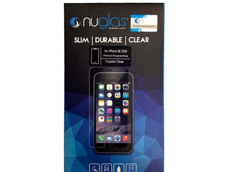 iPhone SE (2020) Nuglas 2.5D Tempered Glass Screen Protector Supply