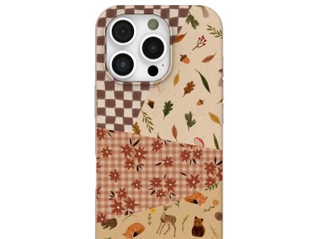 Seashell Autumn Quilt iPhone 16 Pro Case For Sale