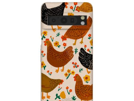 Seashell Chicken Garden Google Pixel 8 Pro Case Online now