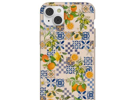 Seashell Amalfi Fruits iPhone 14 Plus Case For Cheap