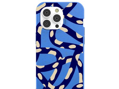 Electric Blue Noodles iPhone 14 Pro Case Online