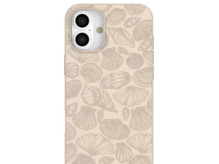 Seashell Seashore iPhone 16 Plus Case Supply