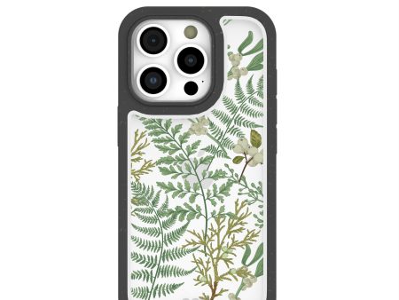 Clear Herbarium iPhone 16 Pro Case With Black Ridge Online Sale