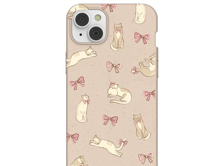 Seashell Purrfect iPhone 14 Plus Case Online now