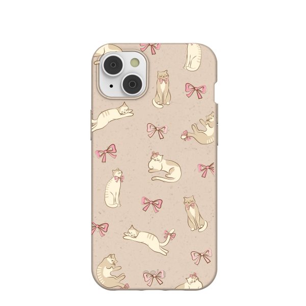 Seashell Purrfect iPhone 14 Plus Case Online now