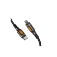 AWEI CL - 125L PD 20W Type-C to iPhone Fast Charging Data Cable - Black Hot on Sale