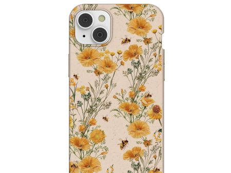 Seashell Vintage Bee iPhone 14 Plus Case Discount