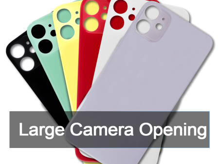 iPhone 11 Rear Glass Cover Replacement with Large Camera Opening Online now