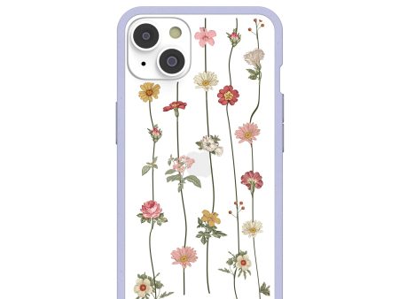 Clear Floral Vines iPhone 14 Case With Lavender Ridge Online Hot Sale