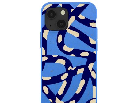 Electric Blue Noodles iPhone 13 Mini Case Sale