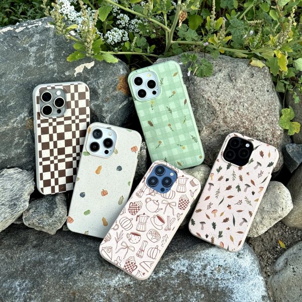 Seashell Woodland Harvest iPhone 14 Plus Case Supply