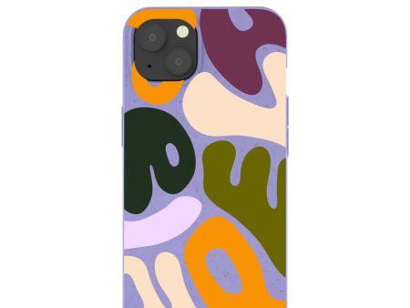 Lavender Alphabet Soup iPhone 13 Case Discount