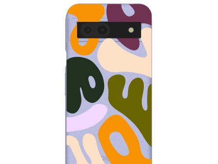 Lavender Alphabet Soup Google Pixel 8a Case Hot on Sale