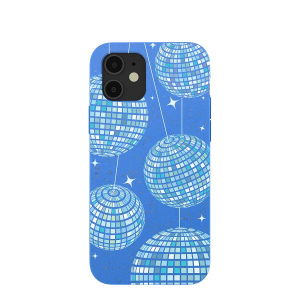 Electric Blue Blue Groove iPhone 12  iPhone 12 Pro Case Online