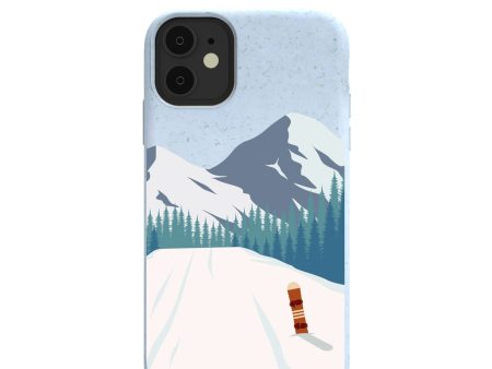 Powder Blue Shredding Peaks iPhone 11 Case Online Hot Sale