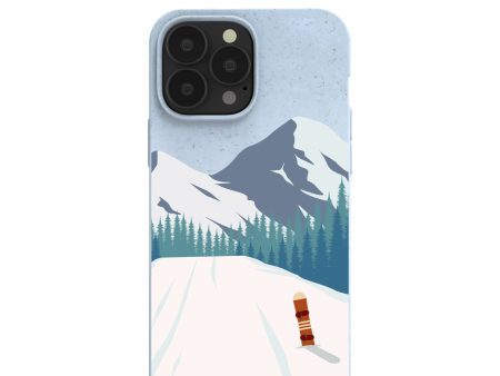 Powder Blue Shredding Peaks iPhone 13 Pro Max Case Online Sale