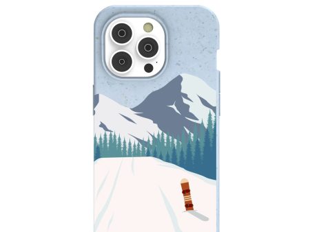 Powder Blue Shredding Peaks iPhone 14 Pro Case Online Hot Sale