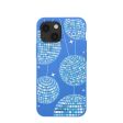 Electric Blue Blue Groove iPhone 13 Mini Case on Sale