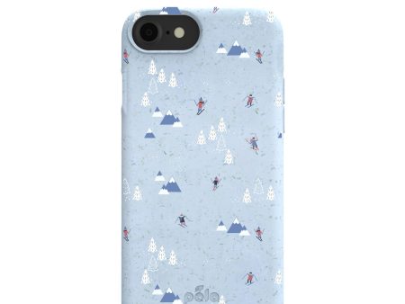 Powder Blue Ski Pass iPhone 6 6s 7 8 SE Case Online