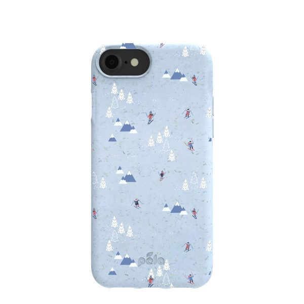 Powder Blue Ski Pass iPhone 6 6s 7 8 SE Case Online