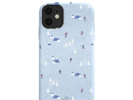 Powder Blue Ski Pass iPhone 11 Case Online