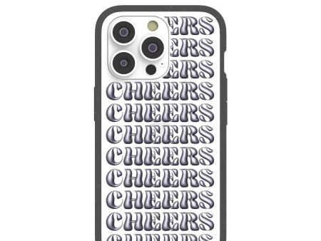 Clear Cheers iPhone 14 Pro Case With Black Ridge on Sale